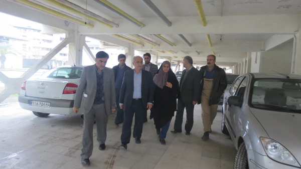بازدید مدیر کل نوسازی گیلان از پردیس بنت الهدی 3