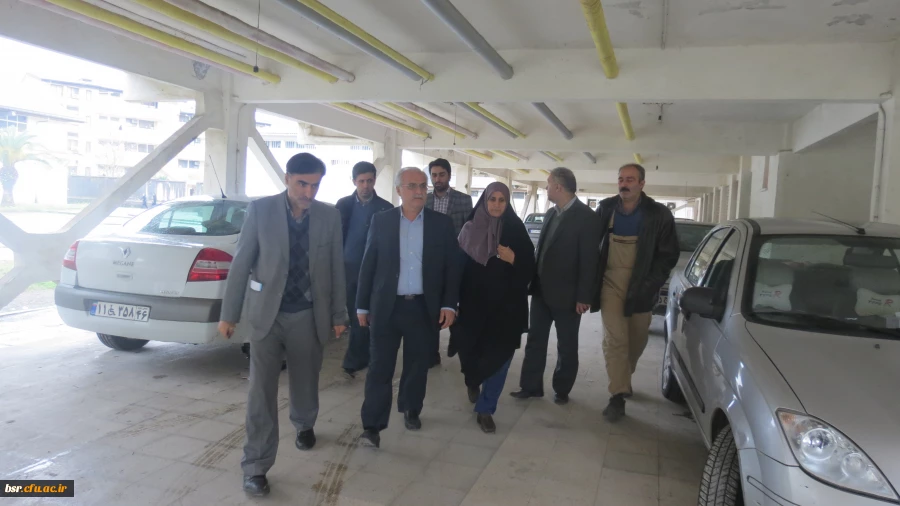 بازدید مدیر کل نوسازی گیلان از پردیس بنت الهدی 3