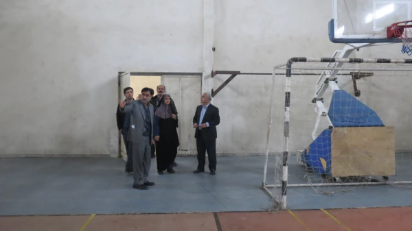 بازدید مدیر کل نوسازی گیلان از پردیس بنت الهدی 5