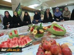 نشست صمیمی دکتر گلین مقدم سرپرست پردیس بنت الهدی صدر گیلان با دانشجو معلمان در شب یلد 3