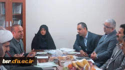 بازدید معاون محترم  توسعه و مدیریت منابع دانشگاه فرهنگیان جناب آقای دکتر تاجیک اسمعیلی
و جناب آقای صفری مدیر منابع انسانی دانشگاه فرهنگیان 
 5