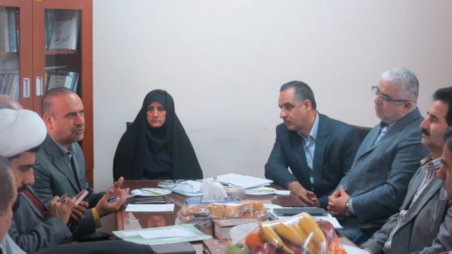 بازدید معاون محترم  توسعه و مدیریت منابع دانشگاه فرهنگیان جناب آقای دکتر تاجیک اسمعیلی
و جناب آقای صفری مدیر منابع انسانی دانشگاه فرهنگیان 
 5