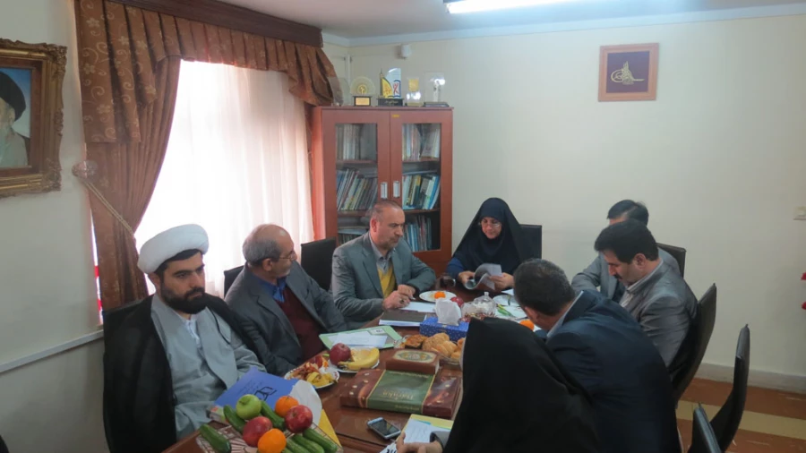 بازدید معاون محترم  توسعه و مدیریت منابع دانشگاه فرهنگیان جناب آقای دکتر تاجیک اسمعیلی
و جناب آقای صفری مدیر منابع انسانی دانشگاه فرهنگیان 
 6