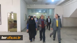 بازدید معاون محترم  توسعه و مدیریت منابع دانشگاه فرهنگیان جناب آقای دکتر تاجیک اسمعیلی
و جناب آقای صفری مدیر منابع انسانی دانشگاه فرهنگیان 
 14