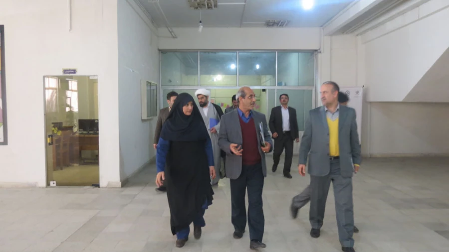 بازدید معاون محترم  توسعه و مدیریت منابع دانشگاه فرهنگیان جناب آقای دکتر تاجیک اسمعیلی
و جناب آقای صفری مدیر منابع انسانی دانشگاه فرهنگیان 
 14