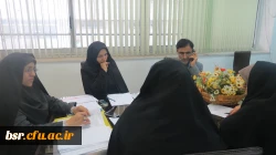 برگزاری جلسه بررسی کار برگ های هیات نظارت وارزیابی استانی پردیس شهید بنت الهدی صدر  2