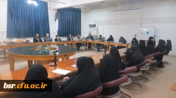 برگزاری جلسه ی شورای اداری کارکنان پردیس شهید بنت الهدی صدر  2