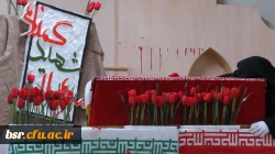 پردیس بنت الهدی صدر گیلان به استقبال دو کبوتر خونین بال 8 سال دفاع مقدس می رود