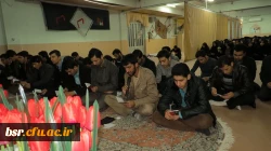 برگزاری دعای توسل دو شب قبل از ورود شهدای گمنام در پردیس شهید بنت الهدی صدر گیلان 4