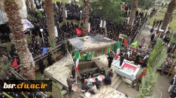 تدفین در شهید گمنام در پردیس شهید بنت الهدی صدرگیلان 2