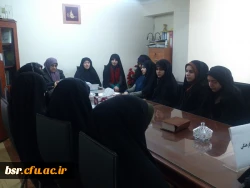 جلسه با ارزیابان بهداشتی خوابگاه / سوئیت / سلف پردیس شهید بنت الهدی صدر  2