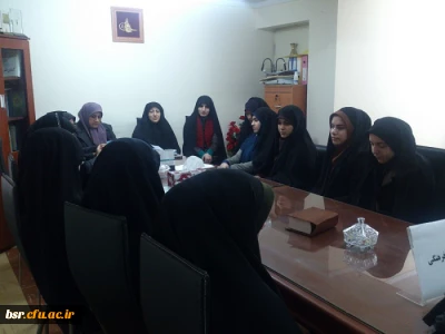 جلسه با ارزیابان بهداشتی خوابگاه / سوئیت / سلف پردیس شهید بنت الهدی صدر