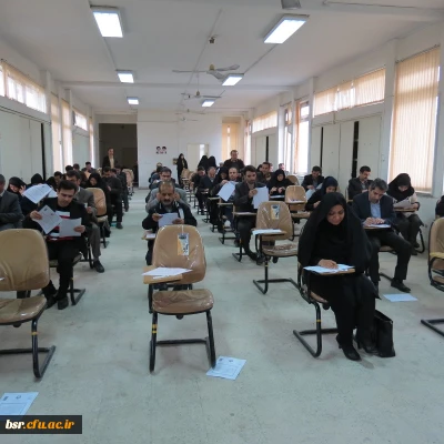 برگزاری آزمون چذب نیروی انسانی معاونت نظارت ارزیابی وتضمین کیفیت دانشگاه فرهنگیان درپردیس شهید بمنت الهدی صدر گیلان