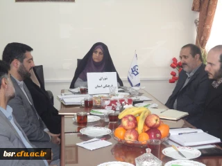 برگزاری جلسه شورای فرهنگی استان در پردیس شهید بنت الهدی صدر گیلان