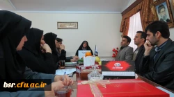 برگزاری جلسه ستادی جشنواره ی ومسابقه ی پوستر ورزشی  در پردیس شهید بنت الهدی صدر گیلان  2