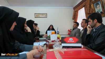 برگزاری جلسه ستادی جشنواره ی ومسابقه ی پوستر ورزشی  در پردیس شهید بنت الهدی صدر گیلان