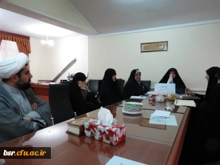 برگزاری جلسه ستاد استقبال رئیس محترم جمهور درپردیس شهید بنت الهدی صدر گیلان