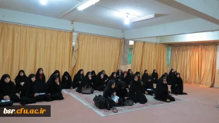 برگزاری نشست سیاسی بررسی وتحلیل بیانیه لوزان درپردیس شهید بنت الهدی صدر گیلان