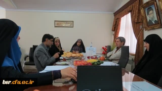 برگزاری جلسه ستادی با آقای میر معینی معاون مدیر کل امور فرهنگی ودبیر بیست وپنجمین دبیر جشنواره ی قرآن وعترت در پردیس شهید بنت الهدی صدر گیلان