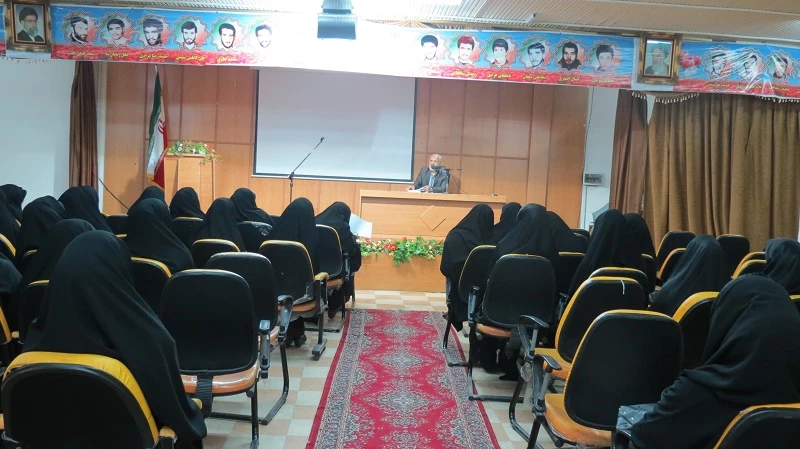 برگزاری کارگاه شبهات علوم قرآنی گروه معارف در پردیس شهید بنت الهدی صدر گیلان 3