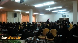 برگزاری همایش تاثیر اخلاق سیاسی ائمه (ع) در سیری امام خمینی (قدسره) همراه با اعیاد بزرگداشت شعبانیه در پردیس شهید بنت الهدی صدر  3