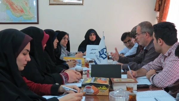 جلسه برنامه ریزی وتدوین برنامه غذایی دانشجویان در ایام ماه مبارک رمضان در پردیس شهید بنت الهدی صدر گیلان  2