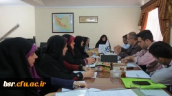 جلسه برنامه ریزی وتدوین برنامه غذایی دانشجویان در ایام ماه مبارک رمضان در پردیس شهید بنت الهدی صدر گیلان  3