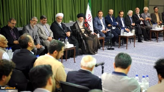 رهبر معظم انقلاب اسلامی در دیدار شاعران و اهالی فرهنگ و ادب: