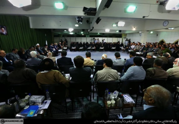 دیدار رهبر انقلاب با شاعران