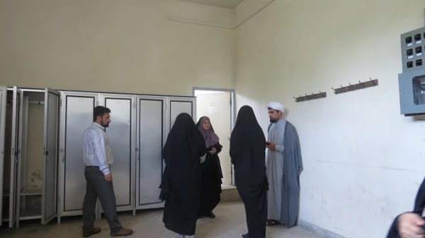 بازسازی وافتتاح سالن ورزشی شهید سادات علوی پردیس بنت الهدی صدرگیلان