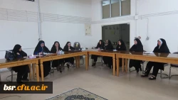 برگزاری جلسه حلقه ی صالحین در پردیس شهید بنت الهدی صدر گیلان