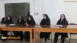 برگزاری جلسه حلقه ی صالحین در پردیس شهید بنت الهدی صدر گیلان