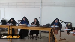 برگزاری جلسه حلقه ی صالحین در پردیس شهید بنت الهدی صدر گیلان