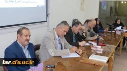 نشست صمیمی دکتر مهر محمدی رئیس دانشگاه فرهنگیان با کارکنان دو پردیس گیلان  3