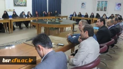 نشست صمیمی دکتر مهر محمدی رئیس دانشگاه فرهنگیان با کارکنان دو پردیس گیلان  4