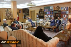 برگزاری جلسه هیئت امنای پردیس های گیلان  با حضور دکتر مهر محمدی رئیس دانشگاه گیلان