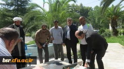 جانباز انقلاب دور ایران را برای دومین بار رکاب می زند ودر 11/5/94 در کنار مزار شهدای گمنام پردیس حضور می یابد. 7