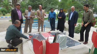 بازدید دکتر کیانی معاون نظارت ارزیابی وتضمین کیفیت دانشگاه فرهنگیان از پردیس شهید بنت الهدی صدر گیلان