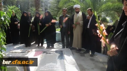 برگزاری مراسم گرامیداشت هفته دفاع مقدس در پردیس شهید بنت الهدی صدر گیلان  5