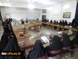 برگزاری مراسم گرامیداشت هفته دفاع مقدس در پردیس شهید بنت الهدی صدر گیلان  7