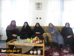 دیدار با خانواده شهید در هفته دفاع مقدس در پردیس شهید بنت الهدی صدر گیلان  4