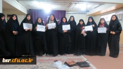 برگزاری مراسم گرامیداشت جانباختگان فاجعه ی منا در پردیس شهید بنت الهدی صدر گیلان 2