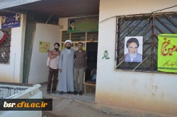 حضور مسئول نهاد رهبری در محل برگزاری اردوهای جهادی دانشجویان