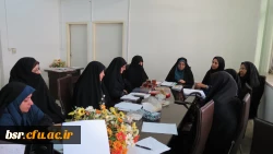 برگزاری جلسه حلقه صالحین در پردیس شهید بنت الهدی صدر  2