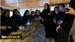 بازدید دانشجویان پردیس بنت الهدی صدر گیلان از موزه رشت: