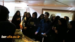 بازدید دانشجویان پردیس بنت الهدی صدر گیلان از موزه رشت: