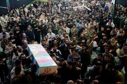 مراسم تشییع شهید مدافع حرم سید اسماعیل سیرت نیا