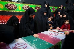 مراسم تشییع شهید مدافع حرم سید اسماعیل سیرت نیا