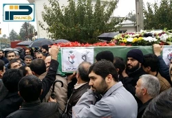 مراسم تشییع شهید مدافع حرم سید اسماعیل سیرت نیا