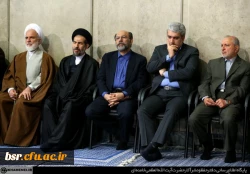 دیدار رؤسای دانشگاه ها، پژوهشگاه ها، مراکز رشد و پارک های علم و فناوری با رهبر انقلاب